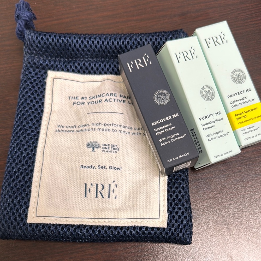Fre NEW Sunscreen Moisturizer Skincare SPF